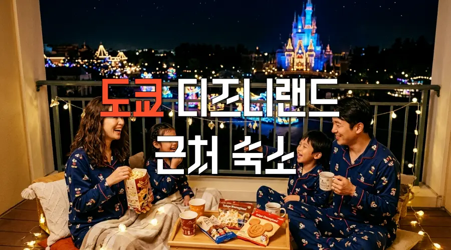 도쿄 디즈니랜드 근처 숙소 가성비 BEST 5: 오픈런 성공하는 실전 예약 전략